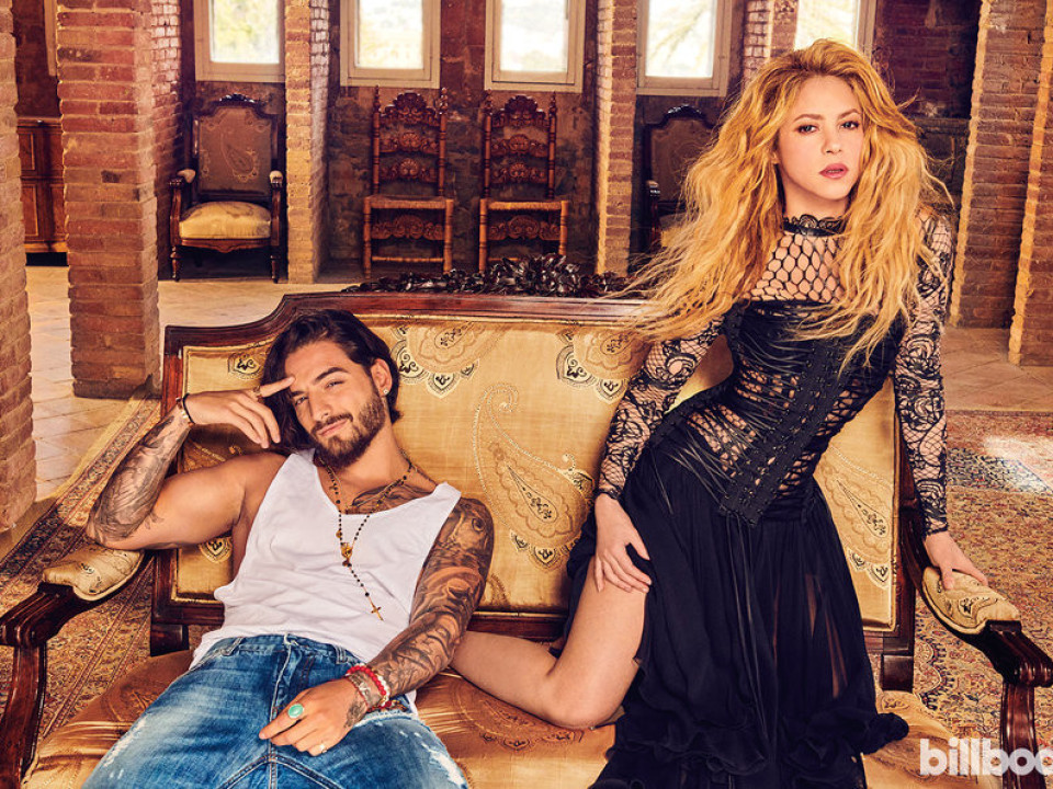 FOTO | Cele mai sexy fotografii cu Shakira și Maluma din revista Billboard
