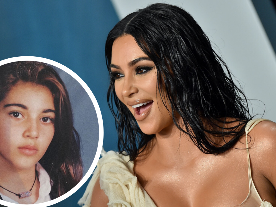 FOTO | Iată cum arăta Kim Kardashian în adolescență