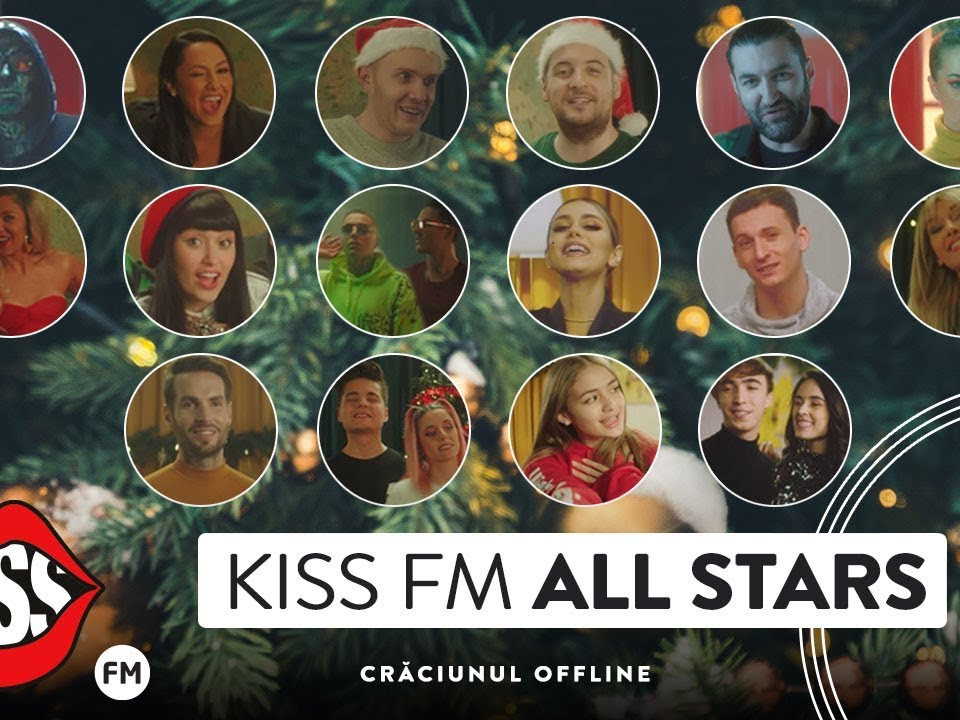 Kiss FM All Stars te învață cum să petreci „Crăciunul Offline”