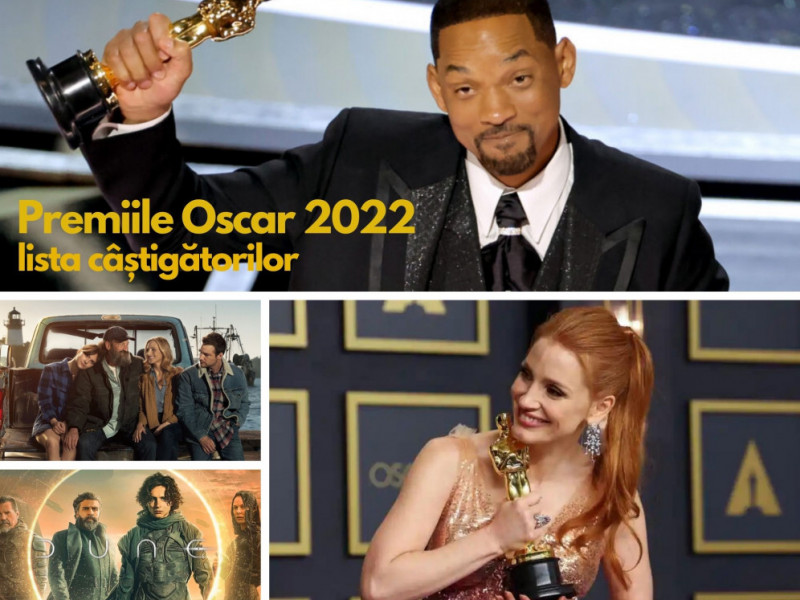 Premiile Oscar 2022 - Will Smith a fost desemnat cel mai bun actor, iar „Dune” a câștigat cele mai multe trofee