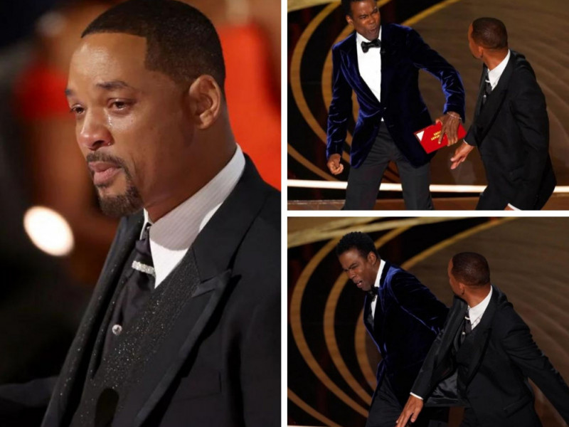 Will Smith i-a dat o palmă lui Chris Rock, în timpul galei Premiilor Oscar, pentru o glumă la adresa soției
