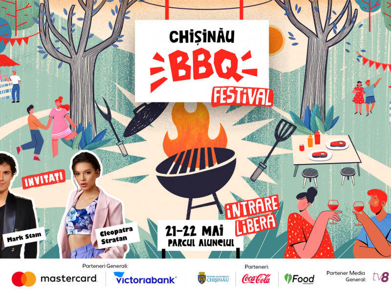 10 motive pentru a-ți petrece timpul de neuitat la Chișinău BBQ Festival, pe 21 și 22 mai