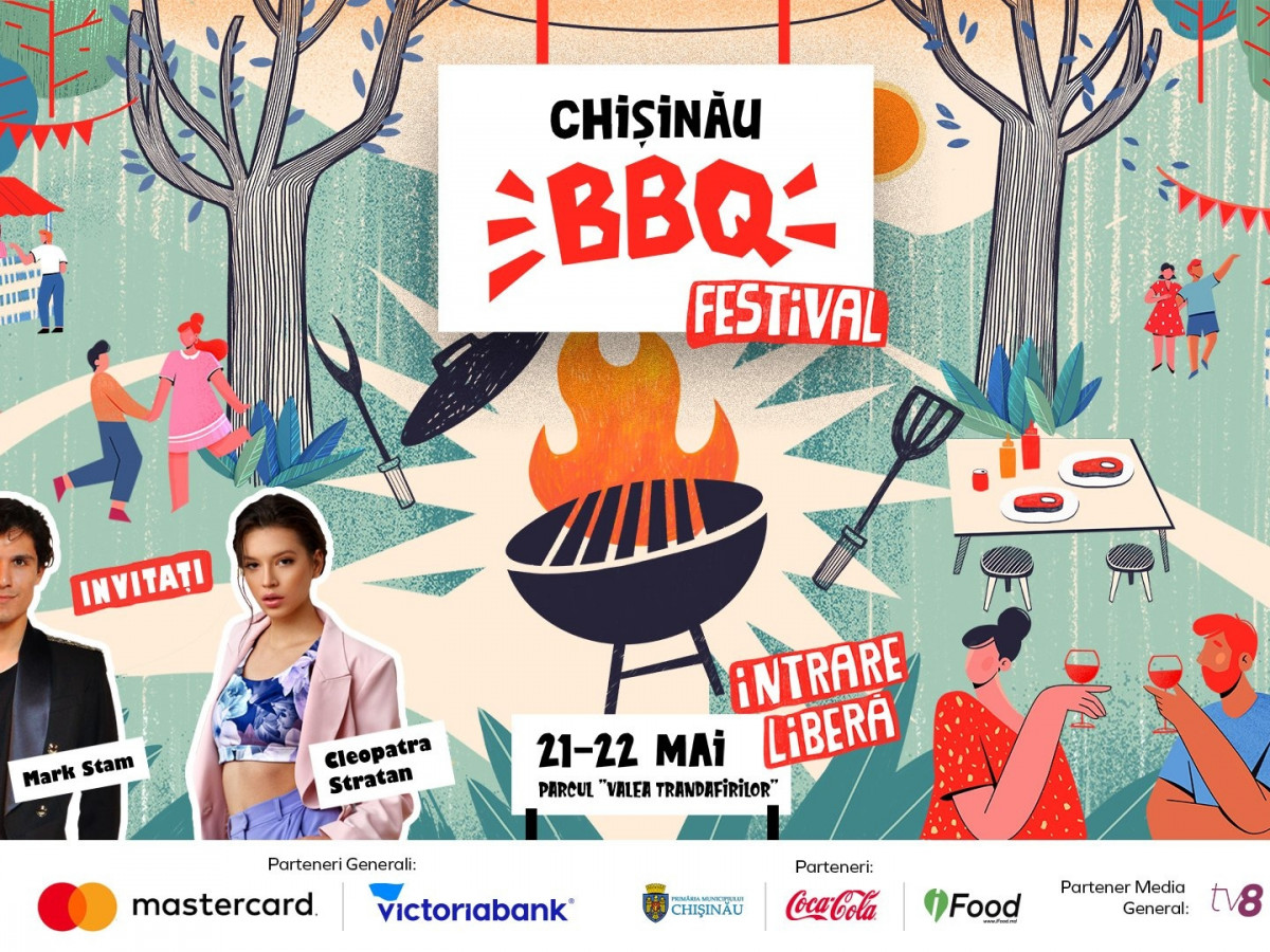 Chișinău BBQ Festival îți dă întâlnire pe 21 și 22 mai într-o nouă locație - Parcul ”Valea Trandafirilor”