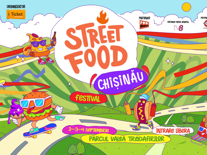 iTicket lansează ultimul festival gastronomic din acest sezon - Street Food Chișinău.