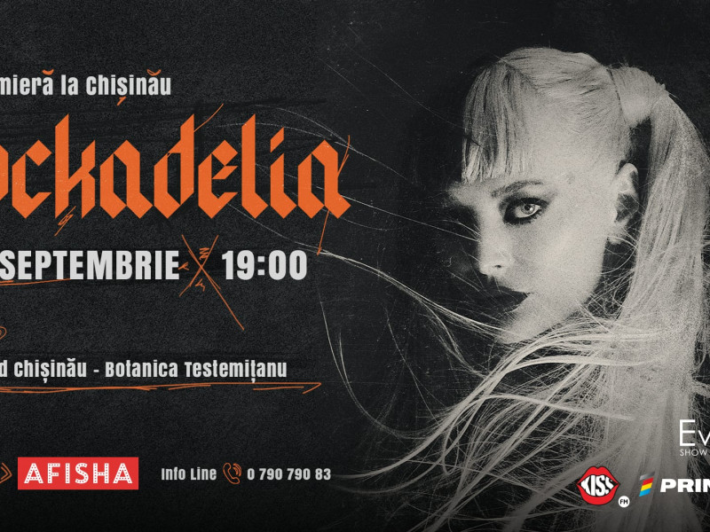 Delia, excentrica artistă din România, revine la Chișinău cu un show de excepție!
