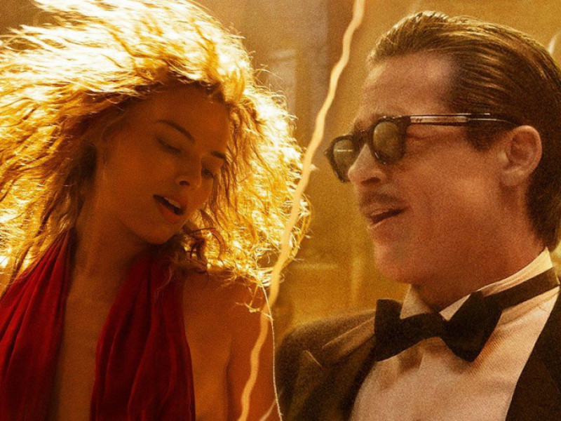 Cocaină, Brad Pitt și Margot Robbie - vezi primul trailer pentru superproducția „Babylon”