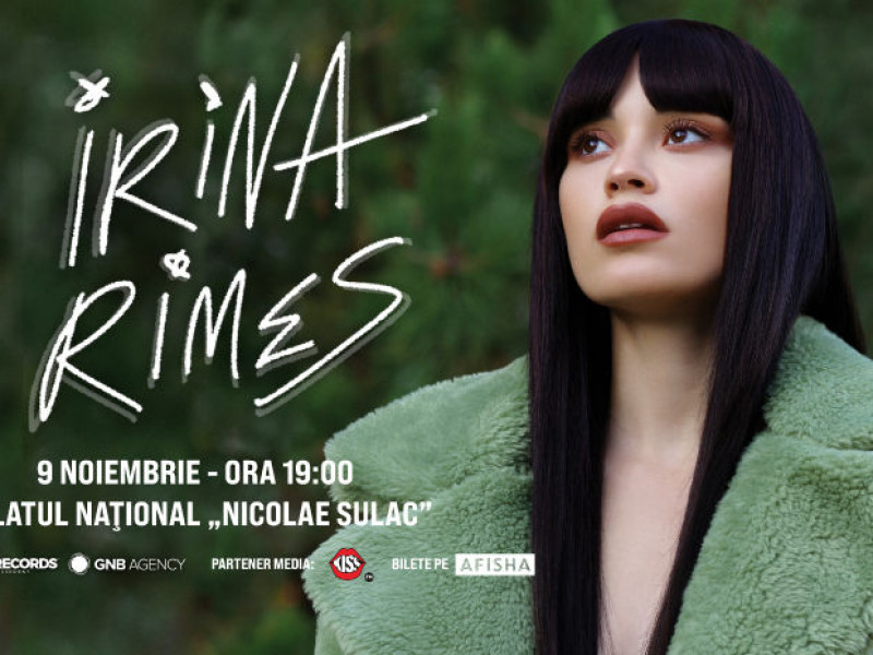 Vino să descoperim împreună lumea Irinei Rimes, la Chișinău!