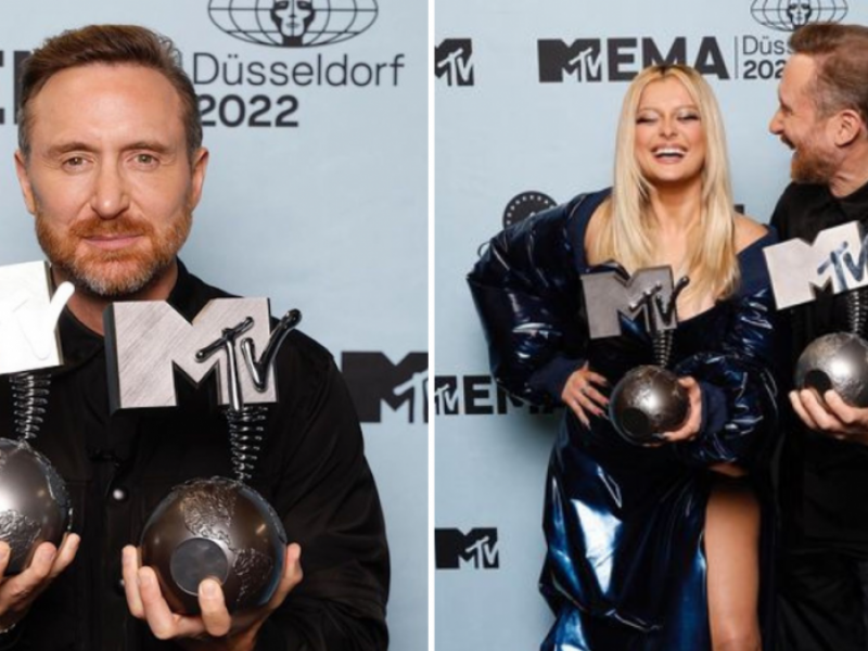 David Guetta, headliner la ediția UNTOLD din acest an, a câștigat două premii la MTV EMA 2022