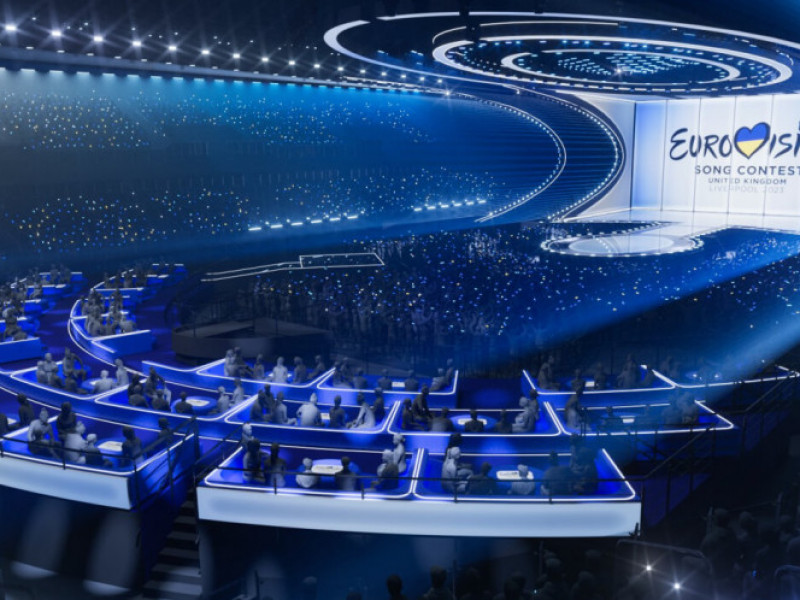 Scena de la Eurovision 2023 aduce un omagiu Ucrainei