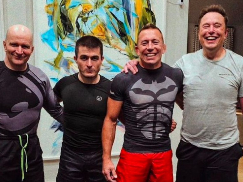 Elon Musk se antrenează cu unul dintre cei mai buni luptători de MMA din toate timpurile