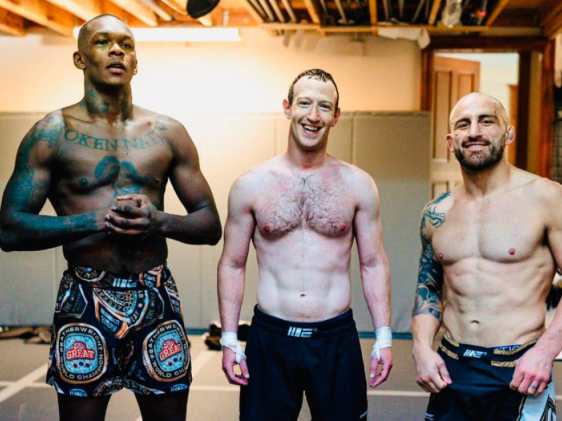 Mark Zuckerberg s-a antrenat cu doi dintre cei mai buni luptători de MMA ai momentului